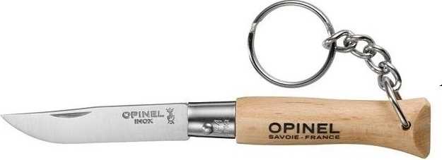 Opinel Classic Stainless steel Zavírací nůž klíčenka 5 cm N°04 CLASSIC STAINLESS STEEL