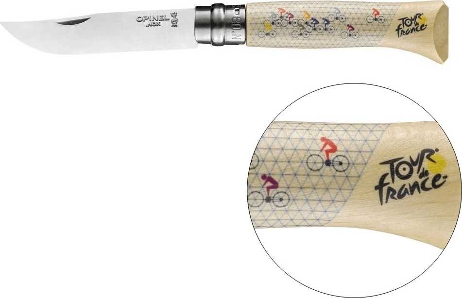 Opinel Zavírací nůž 8,5 cm N°08 Tour de France potisk