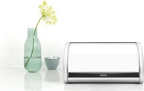 Brabantia Chlebník Roll Top 31,6 x 26,5 cm lesklá ocel