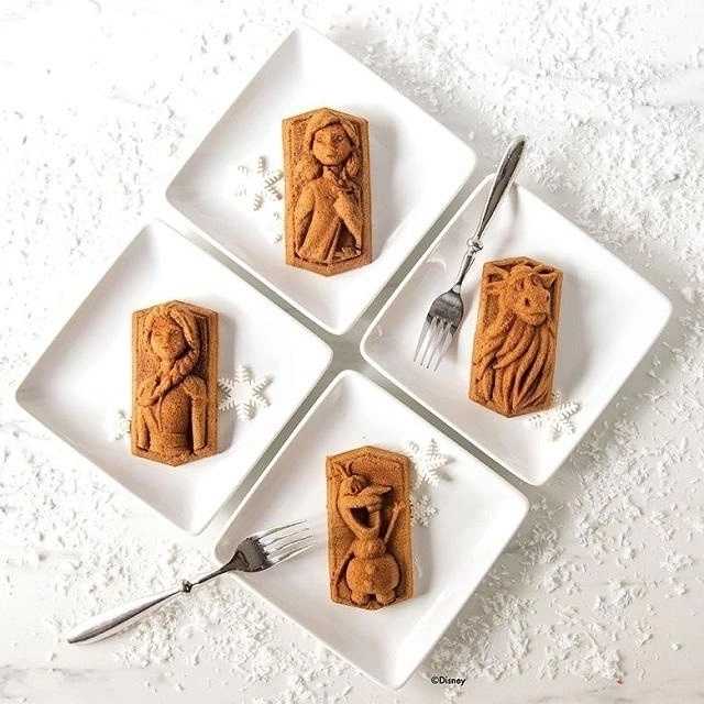 Nordic Ware Frozen Forma 4 postavičky FROZEN