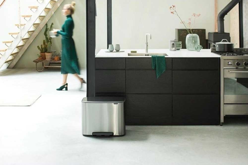 Brabantia Bo Pedálový koš 36 l matná ocel FPP