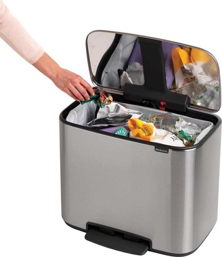 Brabantia Bo Pedálový koš 36 l matná ocel FPP