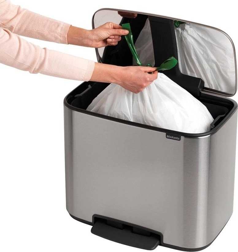 Brabantia Bo Pedálový koš 36 l matná ocel FPP