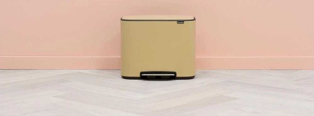 Brabantia Bo Pedálový koš 36 l minerální zlatá