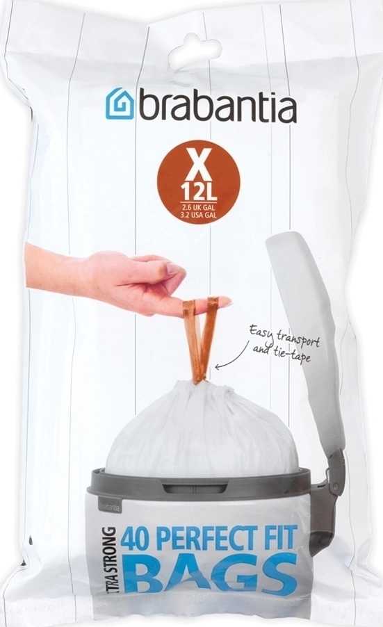 Brabantia PerfectFit Sáčky do odpadkového koše 10 -12 L (X) 40 ks v roli