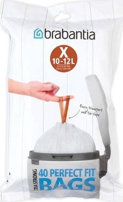 Brabantia PerfectFit Sáčky do odpadkového koše 23 L (J) 40 ks v roli