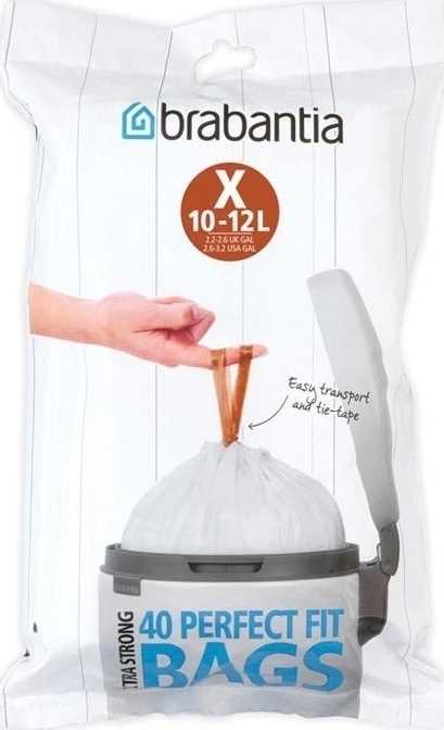 Brabantia PerfectFit Sáčky do odpadkového koše 23 L (J) 40 ks v roli