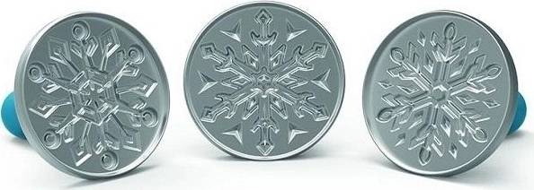 Nordic Ware Frozen Sušenková razítka 3 ks vločky FROZEN