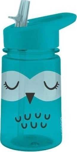 Aladdin Zoo Dětská láhev s brčkem Sova 430ml