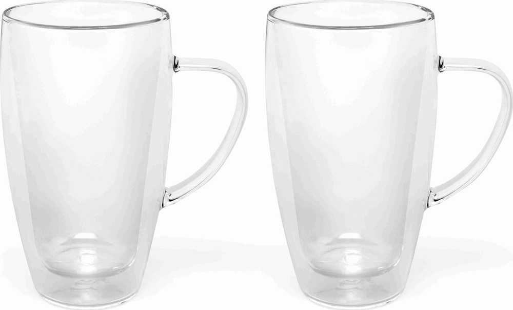 Bredemeijer Dvoustěnný hrnek na kávu/čaj 295ml 2 ks