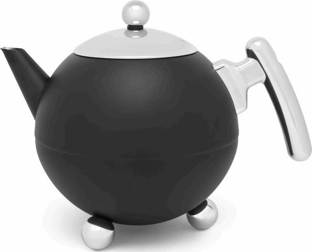Bredemeijer Bella Ronde Konvička na čaj 1,2L matná černá