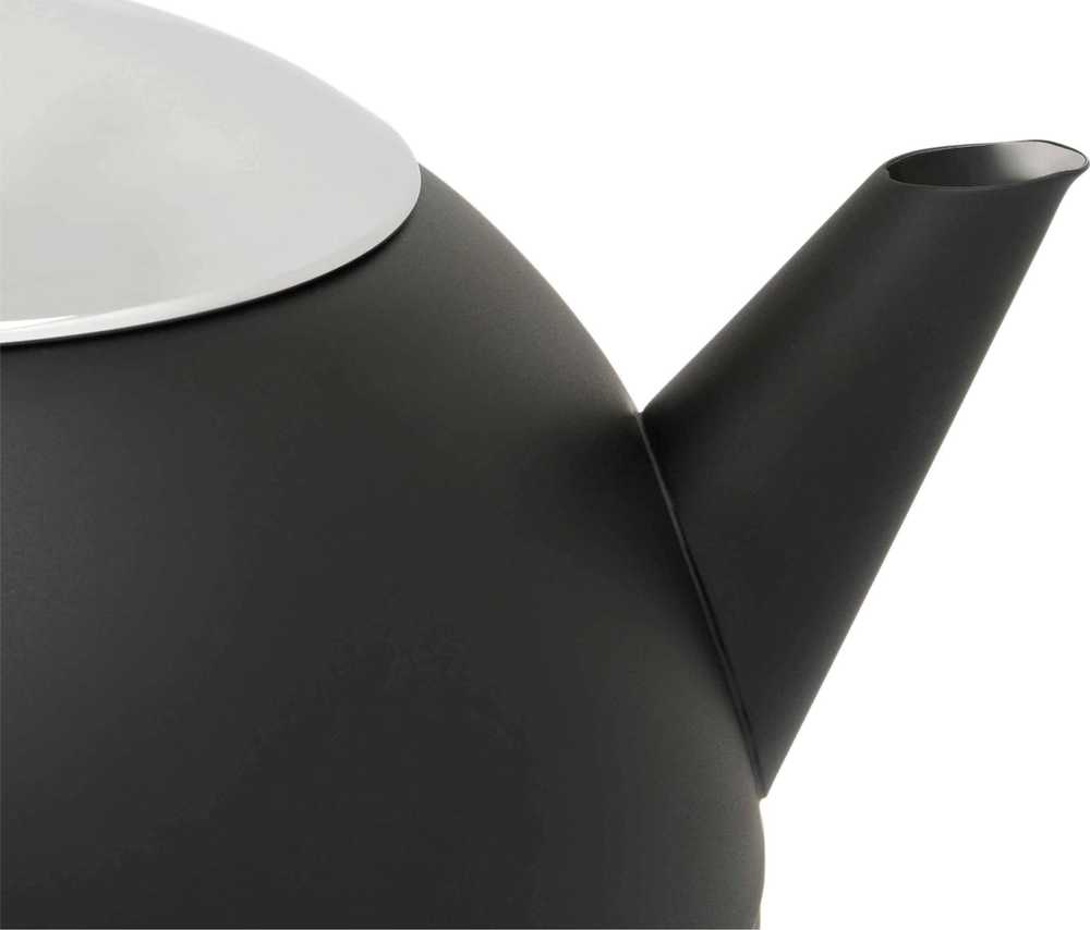 Bredemeijer Bella Ronde Konvička na čaj 1,2L matná černá