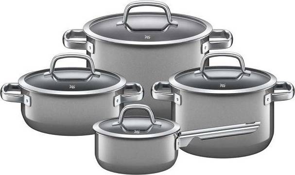 WMF Fusiontec Sada hrnců 4 ks platinová  MINERAL