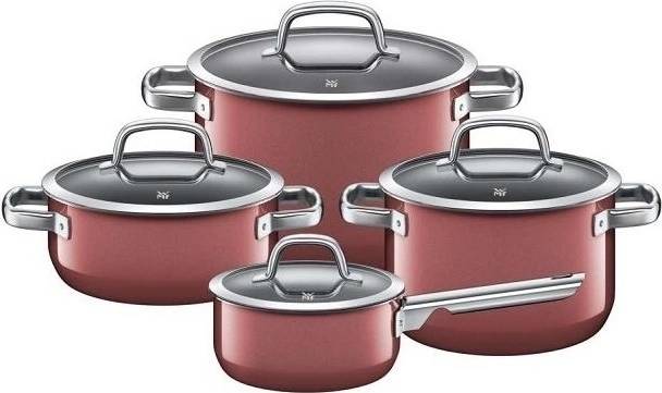 WMF Fusiontec Sada hrnců 4 ks růžový křemen  MINERAL