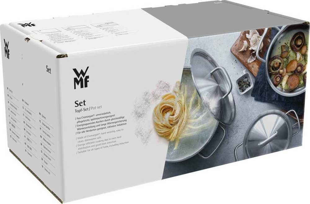 WMF Function 4 Sada hrnců 4 + 1ks černá FUNCTION 4