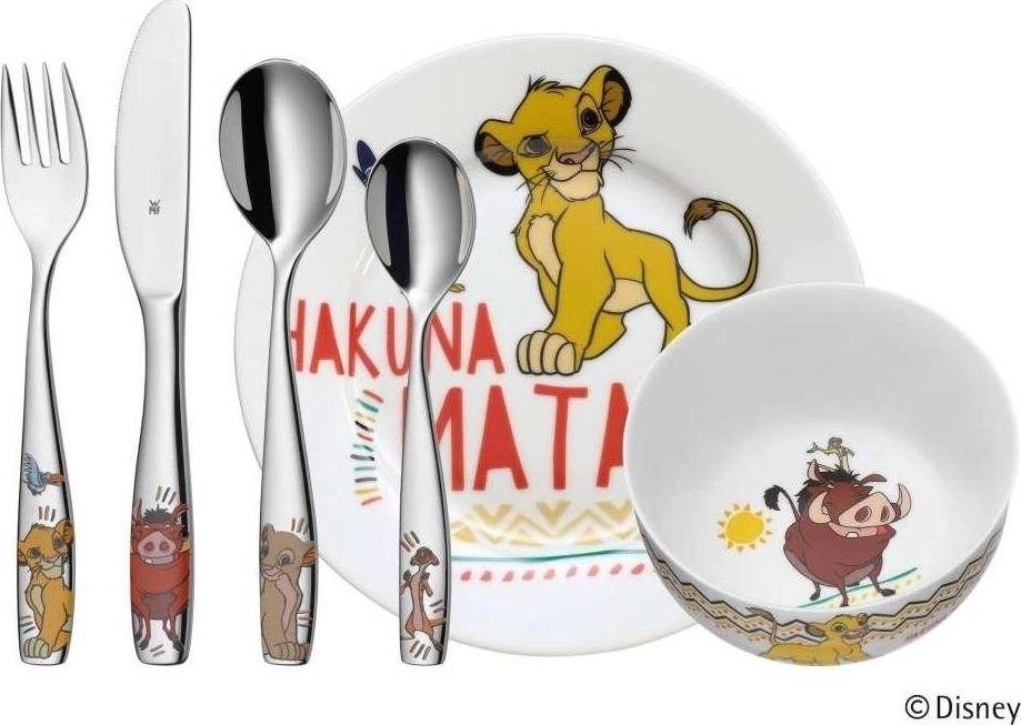 WMF Disney Dětský jídelní set Lví král © 6ks