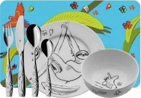 WMF Dětský jídelní set Lenochod 7ks