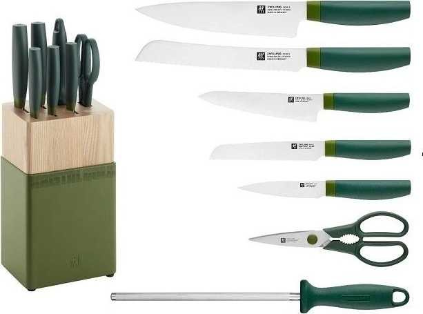 Zwilling Now Blok s noži 8ks Rood Green