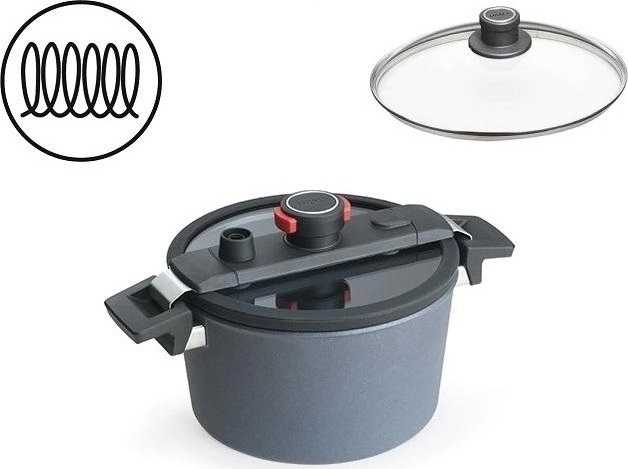 Woll Diamond Active Lite Polotlakový hrnec 20 cm 3 l + poklice