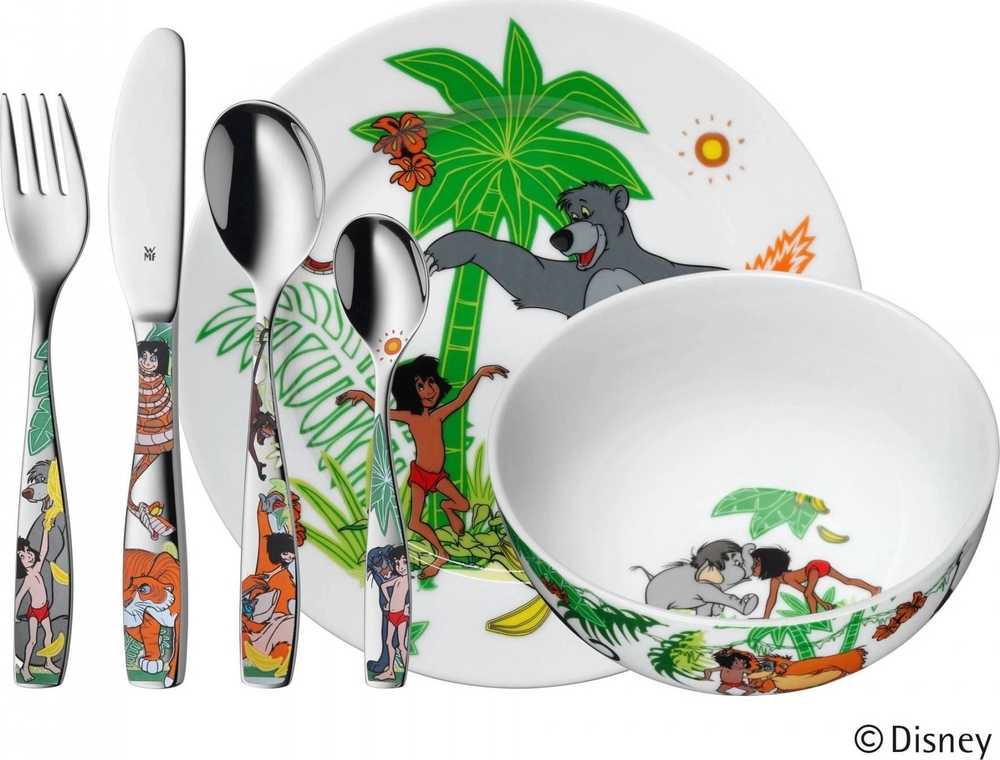 WMF Jungle book Dětská sada, © Disney Kniha Džunglí, 6 ks