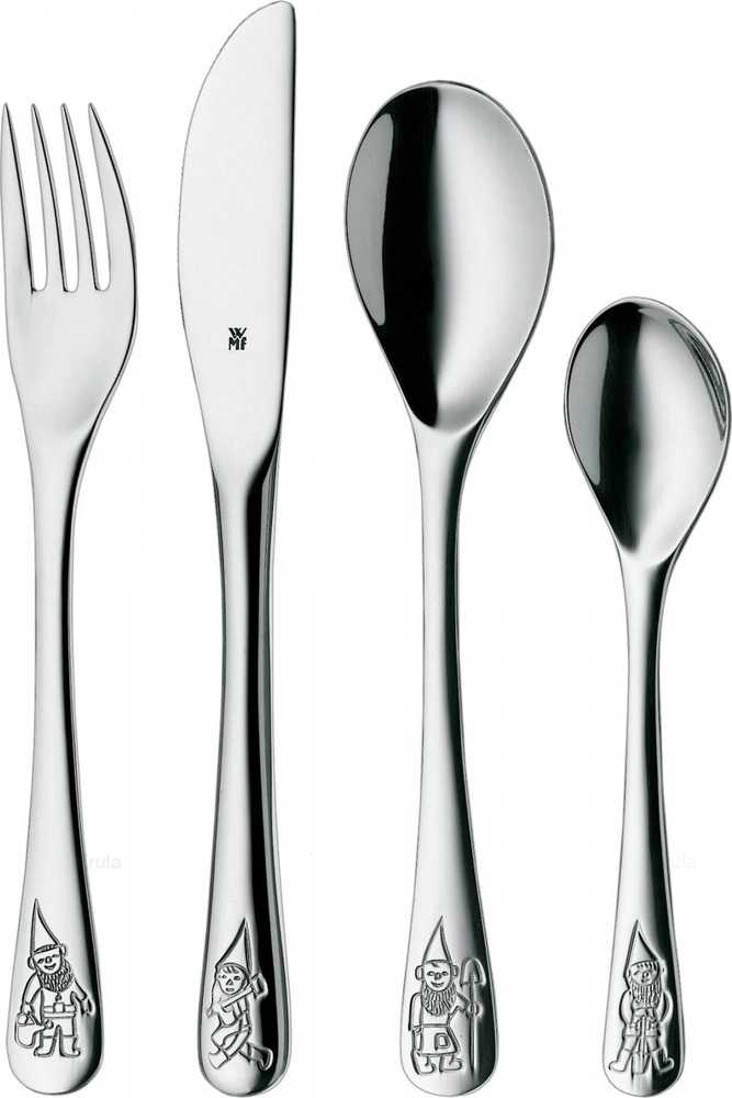 WMF Dětský příbor Trpaslíci, 4 ks