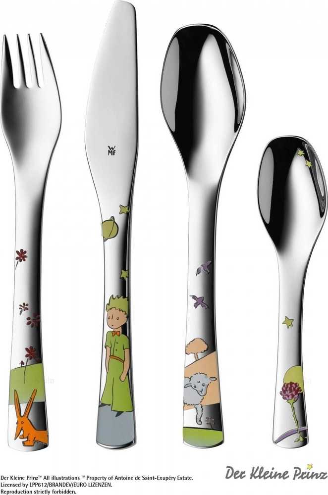 WMF The Little Prince Dětský příbor, © Le Petit Prince, 4 ks