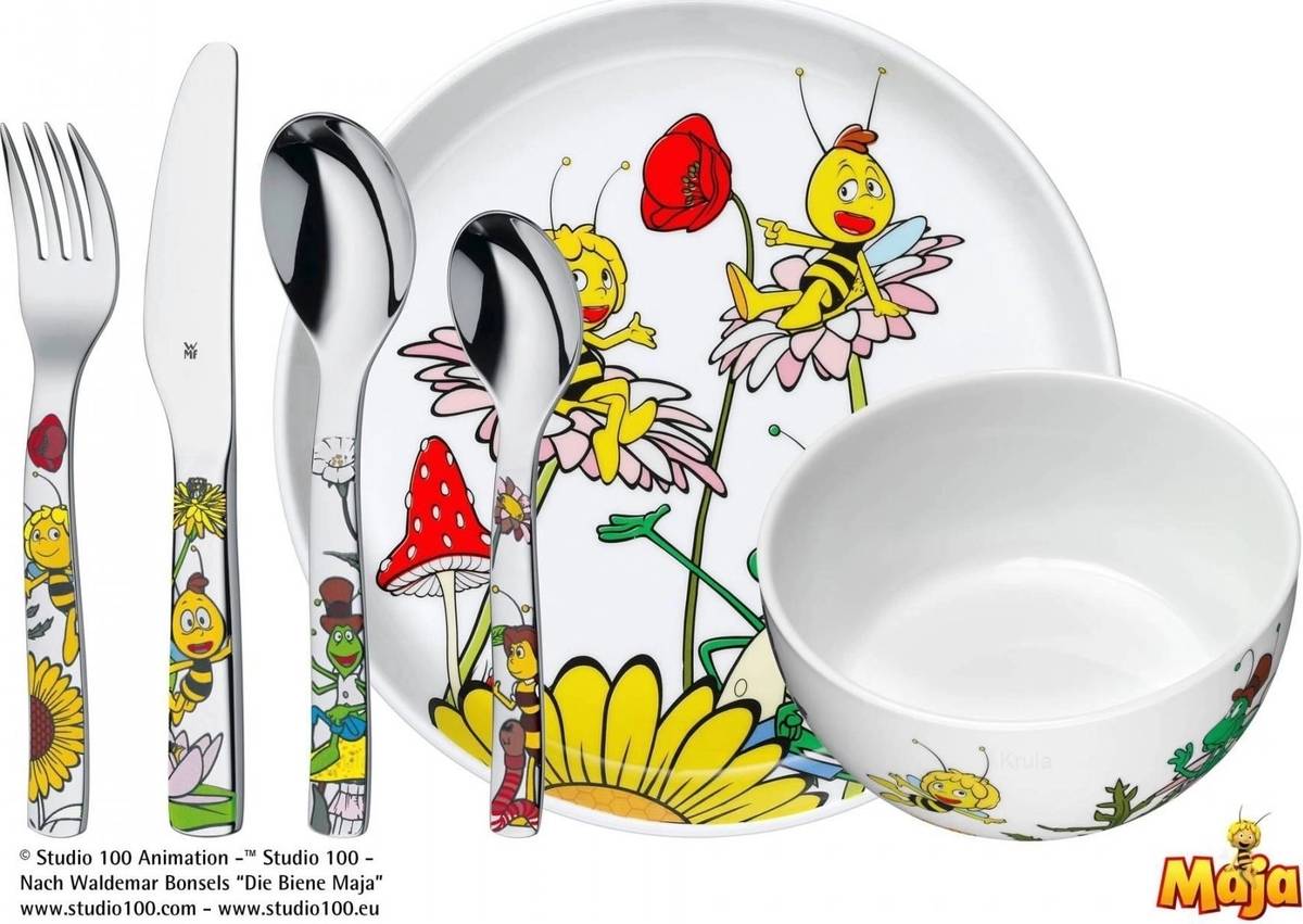 WMF Včelka Mája Dětská sada, , 6 ks