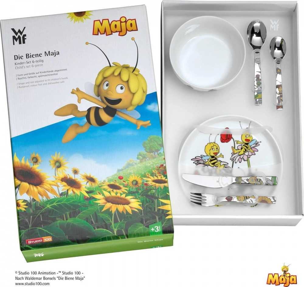 WMF Včelka Mája Dětská sada, , 6 ks