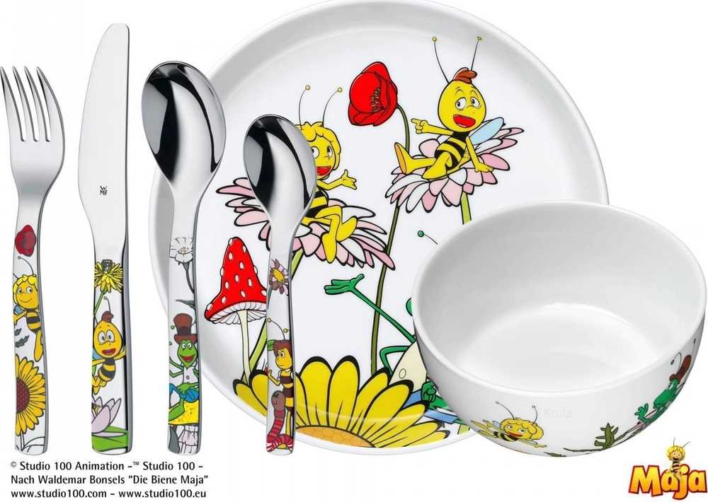 WMF Včelka Mája Dětská sada, , 6 ks