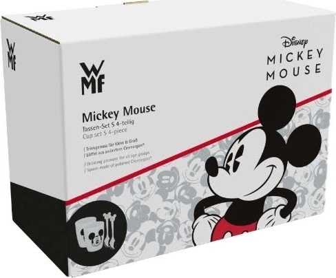 WMF Mickey Mouse Šálky a lžičky o velikosti S, © Disney , 4 ks