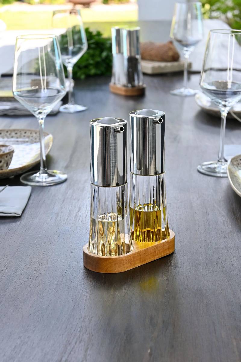 Adhoc Crystal Dávkovač na olej a ocet MENAGE