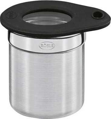 Rösle Dóza se silikonovým víčkem 8 cm vysoká