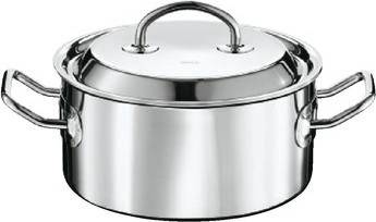 Rösle Cookware Silence Kastrol s poklicí Casserole 16 cm