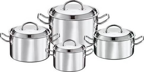 Rösle Cookware Silence Sada nádobí Casserole 4 ks