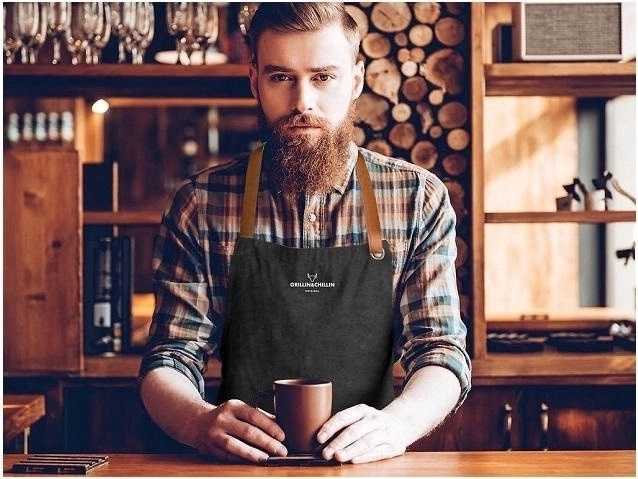 Gusta Grilovací zástěra 60 x 80 cm