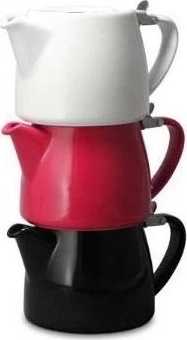 ForLife Stump Porcelánová konvička na čaj 0,4 l bílá