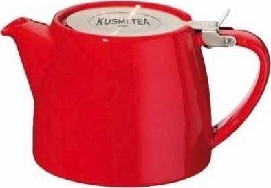 Kusmi Tea Čajová konvice bez sítka 0,4 l červená
