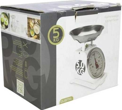 Gusta Kuchyňská retro váha bílá