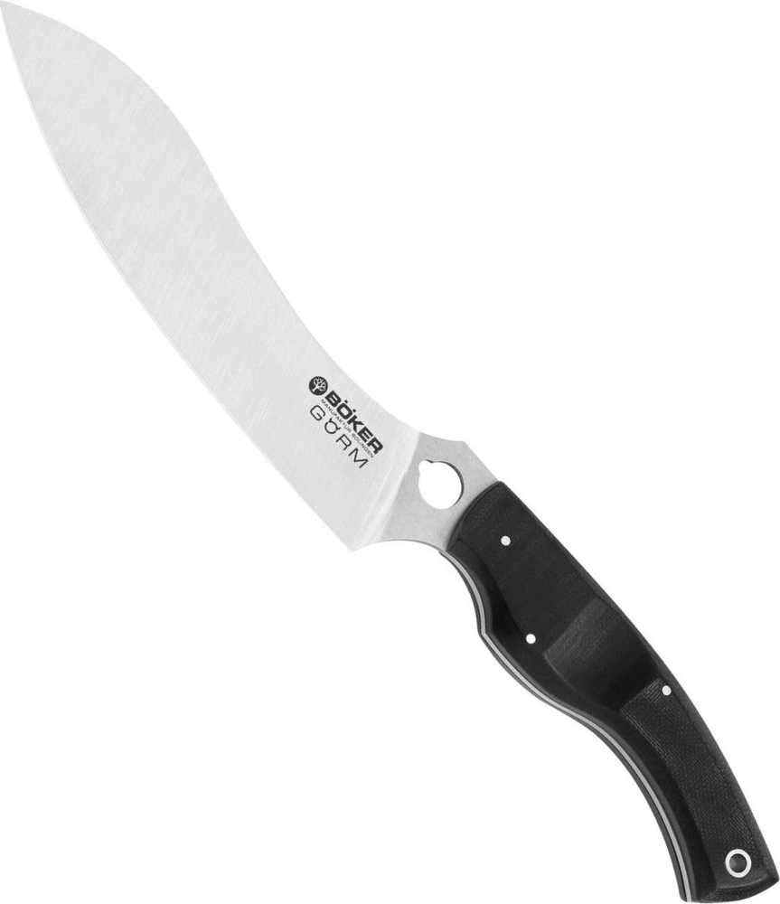 Böker Solingen Gorm schwarz Kuchyňský nůž plátkovací Gorm 14,5 cm černý
