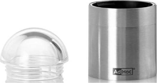 Adhoc Sada mlýnků na sůl a pepř Peknick, v setu s koženým pouzdrem, 3ks