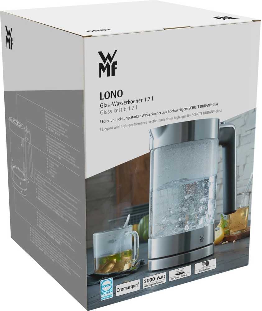 WMF Lono Rychlovarná skleněná konvice 1.7 l, LONO
