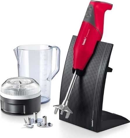 Bamix SwissLine Tyčový mixér  M200, červený matný