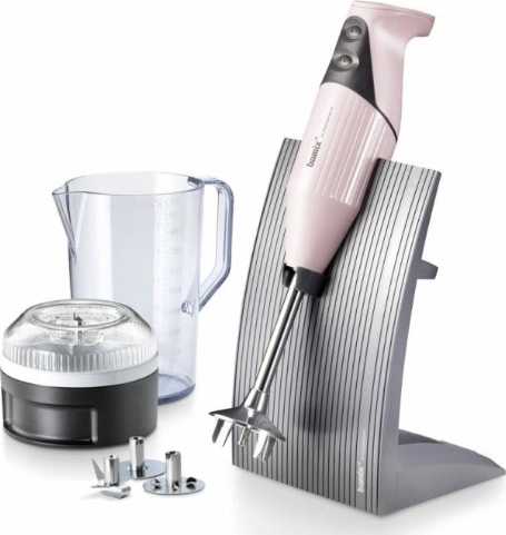 Bamix SwissLine Tyčový mixér M200 Colorline, růžový baby pink
