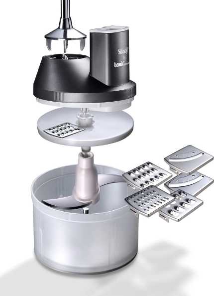 Bamix SwissLine SuperBox Tyčový mixér , černá metalíza