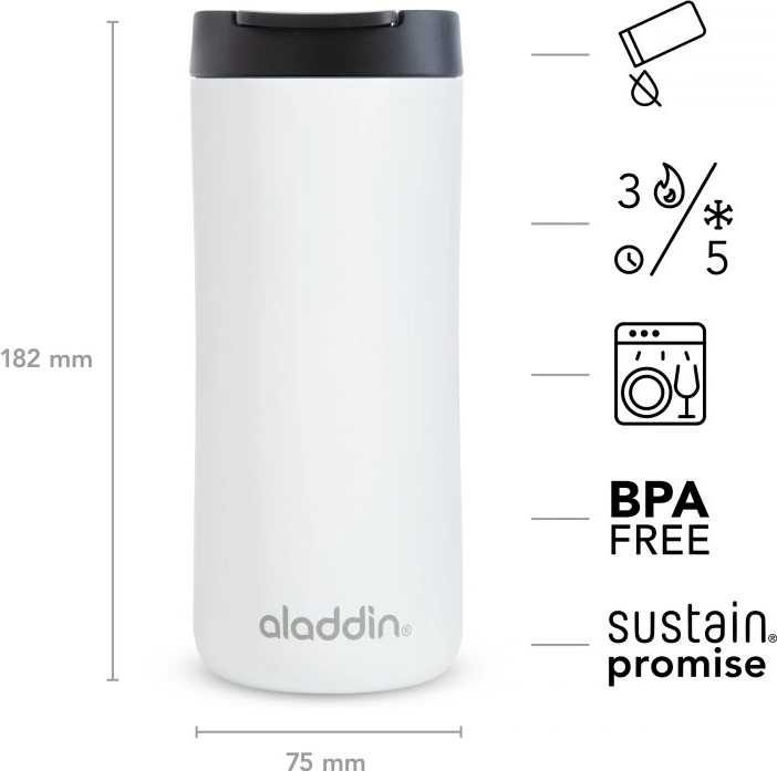 Aladdin Leak-Lock™ Vakuový termohrnek  350 ml, bílý