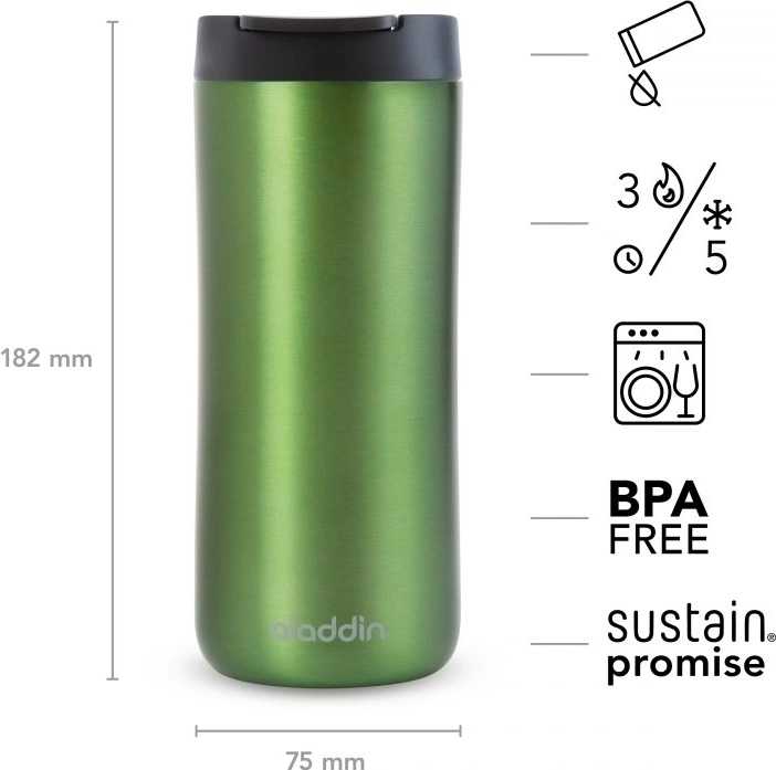 Aladdin Leak-Lock™ Vakuový termohrnek  350 ml, zelený