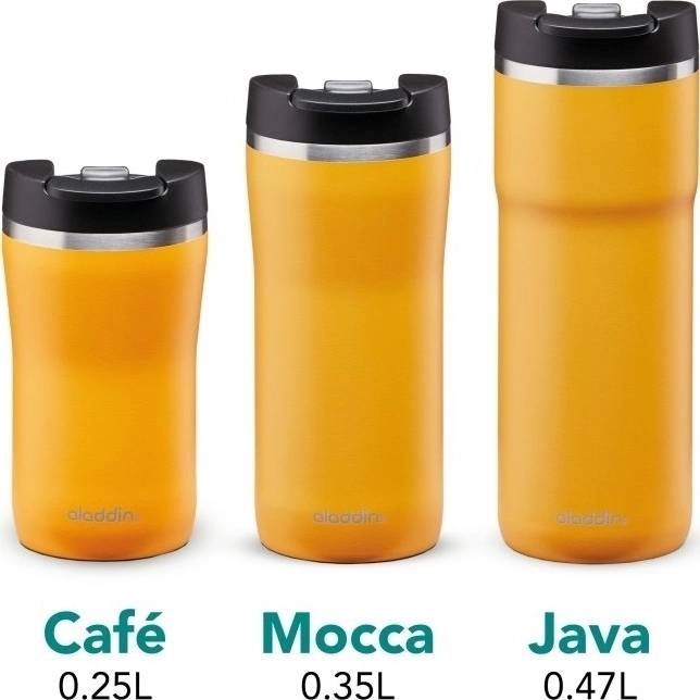 Aladdin Java Thermavac™ Vakuový termohrnek , Leak-Lock™ 470 ml, žlutý