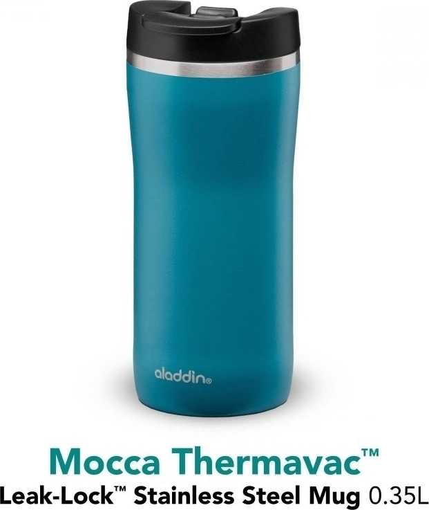 Aladdin Mocca Thermavac™ Vakuový termohrnek , Leak-Lock™ 350 ml, petrolejový