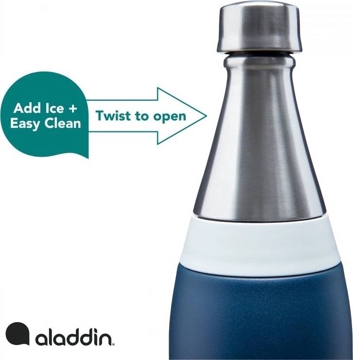 Aladdin Fresco Thermavac™ Láhev na vodu , 600 ml, Deep Navy