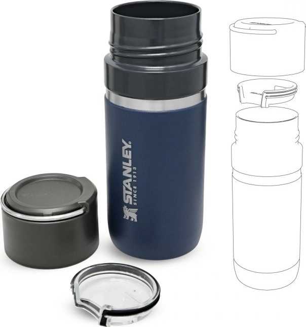 Stanley Ceramivac™ Termohrnek/termoska  470 ml, Tungsten